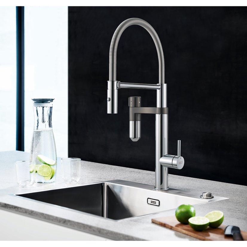 Franke Vital Tap chrom/gun metal se sprchou