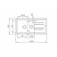 Teka STONE 60 B-TG 1 1/2B 1D MG