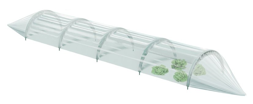 Fóliovník Prosperplast Floo Tunnels fóliový tunel 240 cm zelený