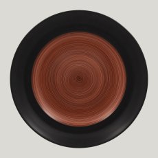 RAK Porcelain RAK Trinidad talíř mělký pr. 31 cm, hnědý | RAK-TRCLFP31BW
