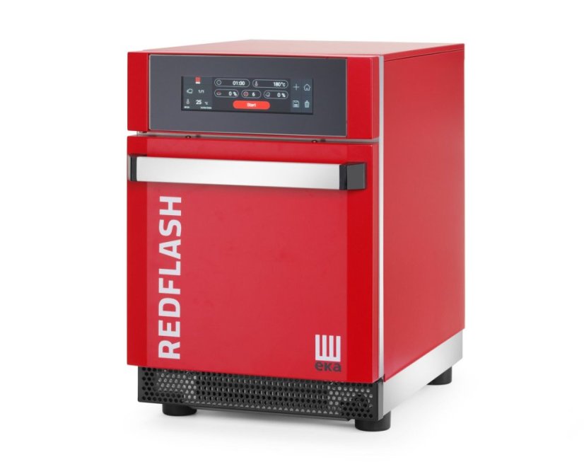 Vysokorychlostní trouba, Tecnoeka, Červená, 230V/3680W, 420x632x(H)630mm