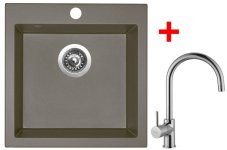 Sinks VIVA 455 Truffle + Vitalia
