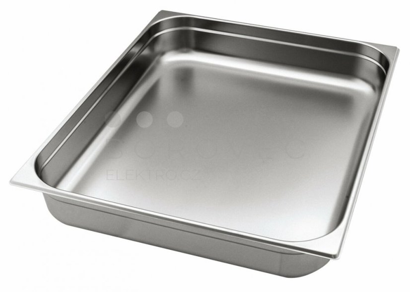 Gastronorm GN 2/1 (h=65 mm) nerezová plná Gastronorm GN 2/1 (h=65 mm) nerezová plná
