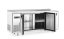 Třídveřový chladicí stůl s postranními jednotkami, Arktic, Kitchen Line, 291L, 230V/270W, 600x1800x(H)840mm