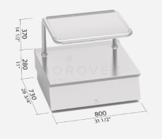 Neutrální pracovní modul Bertos SN7T8B+S