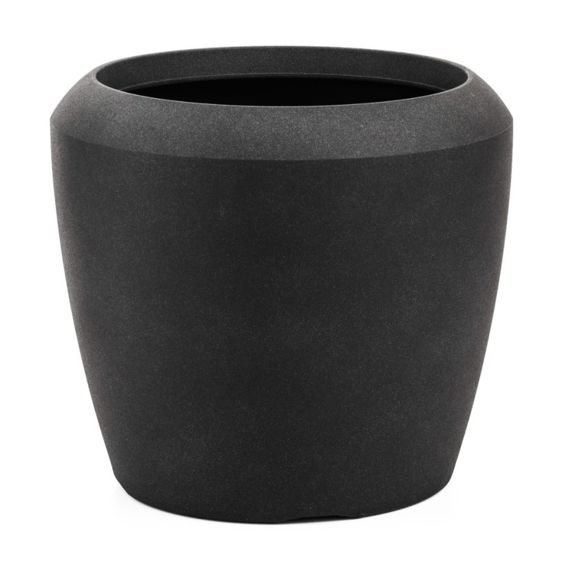 Květináč G21 Coal Round 44 x 44 x 39,5