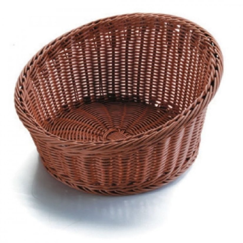 Lacor Košík na pečivo polypropylenový otevřený 35 × 20 cm, tmavý Lacor Košík na pečivo polypropylenový otevřený 35 × 20 cm, tmavý