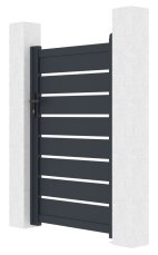 Branka G21 Reno 100x158 cm pravá, antracitová