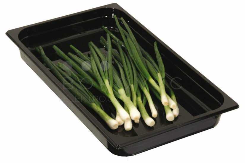 Gastronorm GN 1/1 (h=65 mm) polykarbonát černý Gastronorm GN 1/1 (h=65 mm) polykarbonát černý