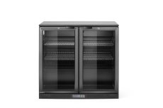 Dvoudveřová chladnička do baru, Arktic, 158L, Černá, 230V/160W, 530x900x(H)870mm