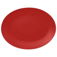 RAK Porcelain RAK Talíř oválný 36 × 27 cm, světle červená | RAK-NFNNOP36BR