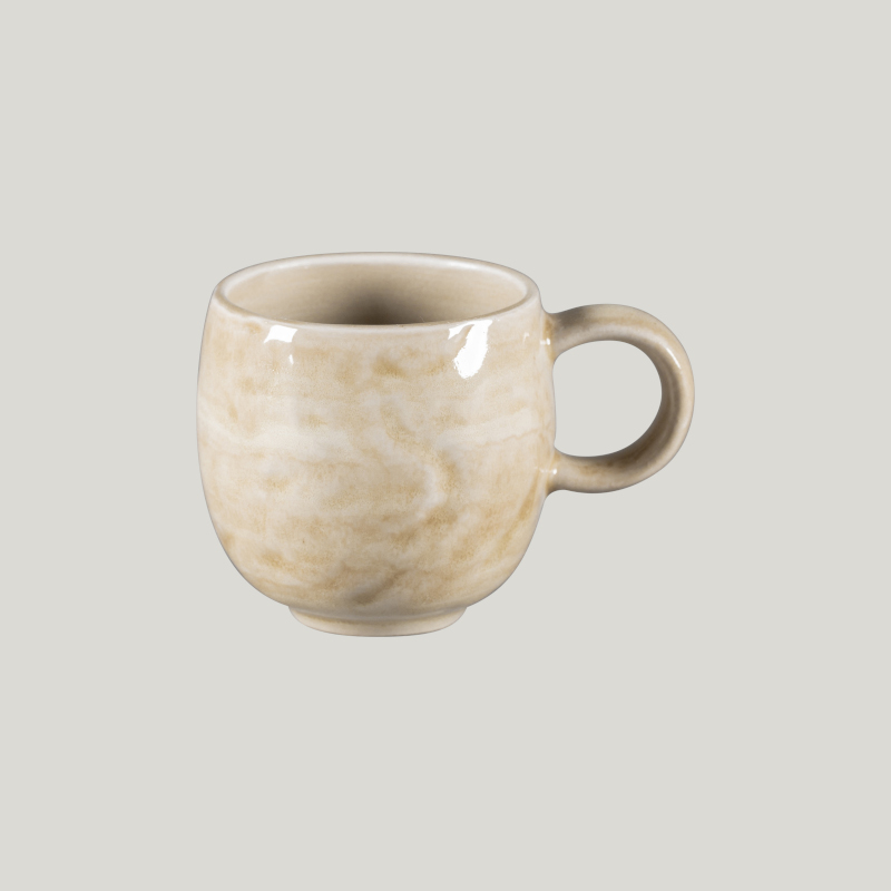 RAK Porcelain Krush šálek na espresso 10 cl, béžový RAK Porcelain Krush šálek na espresso 10 cl, béžový
