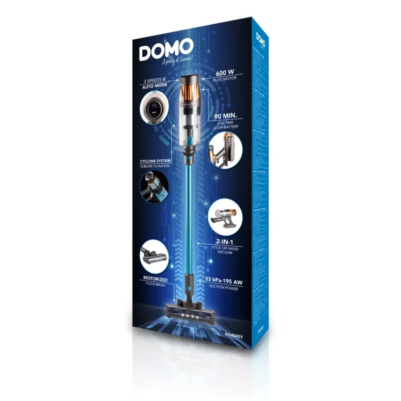 Aku vysavač DOMO DO254SV