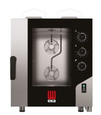 Konvektomat Millennial Smart Gastro, 7xGN1/1 - ovládaná elektromechanicky, plynová, Tecnoeka, 230V/500W, 13500kW, 730x855x(H)951mm