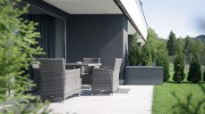 Zahradní box Prosperplast BOXE BOARD umbra 290L