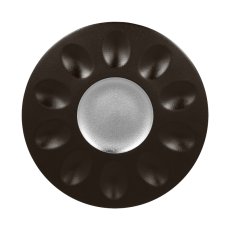 RAK Porcelain RAK Metalfusion talíř s 10 prolisy pr. 30 cm, stříbrný | RAK-MFMRGP30SB