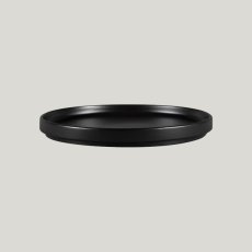 RAK Porcelain RAK Nordic talíř mělký bez okraje pr. 23 cm, černý | RAK-NOLD23BKM