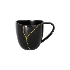 RAK Porcelain RAK Kintzoo šálek na espresso 9 cl, černý | RAK-KZSWCU10G2