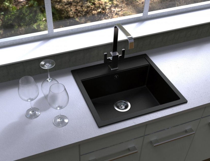 Sinks SOLO 560 Metalblack