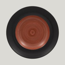 RAK Porcelain RAK Trinidad talíř hluboký s hranou pr. 30 cm, hnědý | RAK-TRCLDP30BW