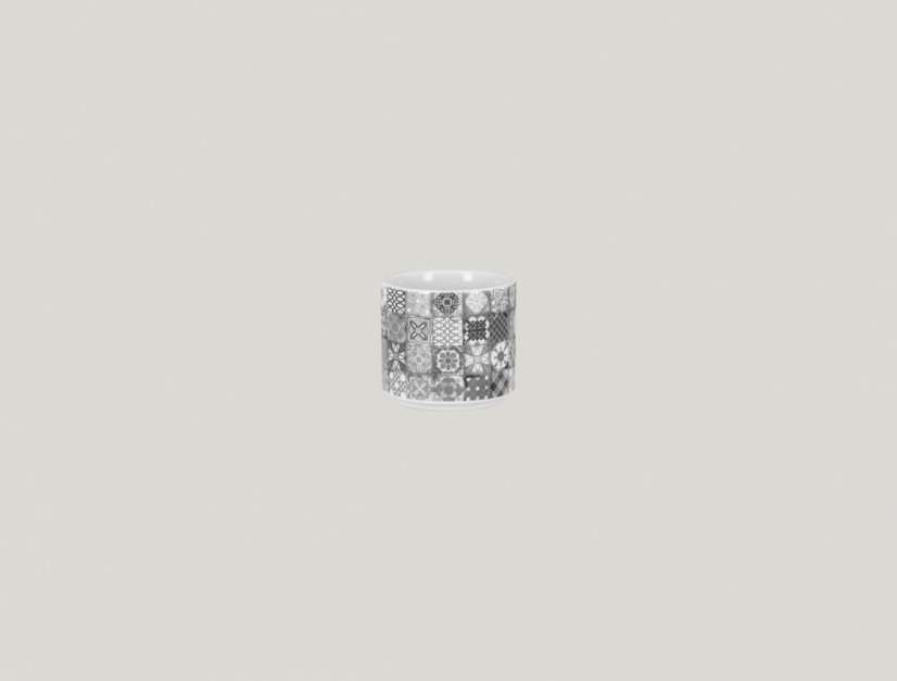 RAK Porcelain RAK Splendour šálek na espresso bez ucha 11 cl – šedá | RAK-SRMSCU10M