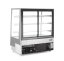Vitrína se 3 policemi, Arktic, Černá, 230V/490W, 833x1200x(H)1460mm