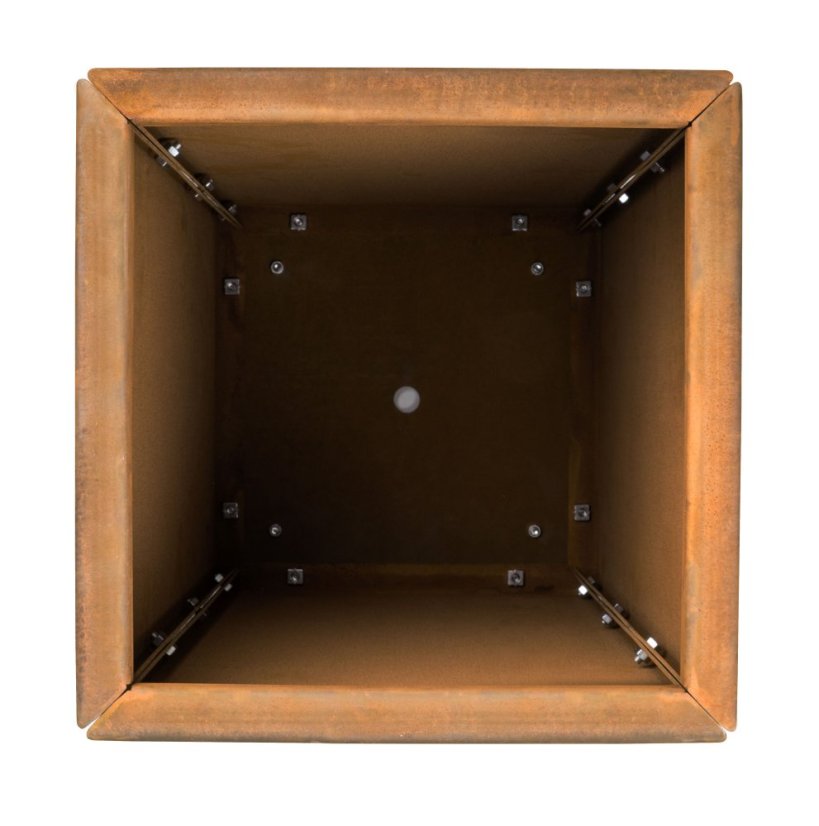 Květináč G21 Corten Square, 30 x 60 x 30 cm