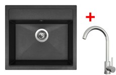 Sinks SOLO 560 Granblack + ARCO celonerezová