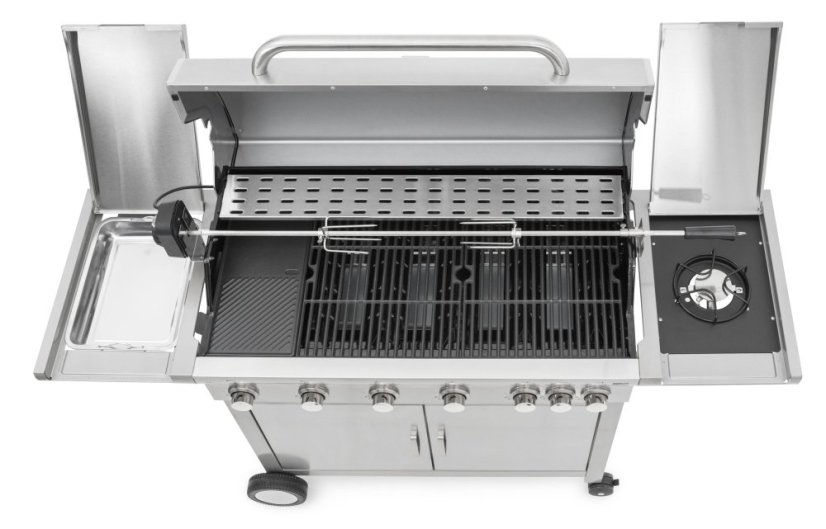 Plynový gril G21 Mexico BBQ Premium line, 7 hořáků + zdarma redukční ventil