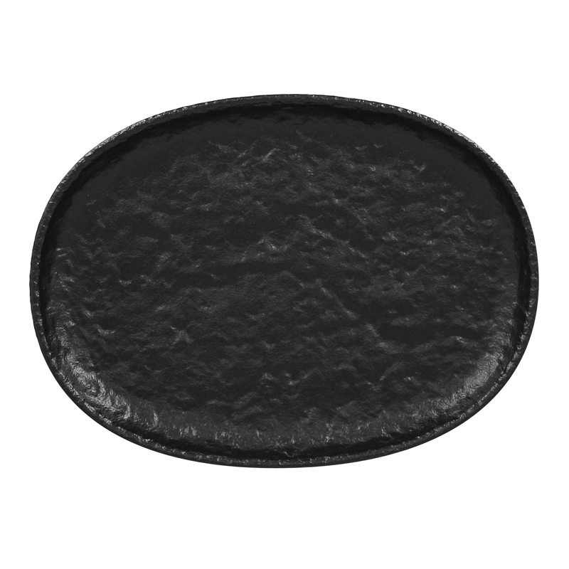 RAK Porcelain RAK Talíř oválný 32 × 23,5 cm – černá | RAK-RKOP32 RAK Porcelain RAK Talíř oválný 32 × 23,5 cm – černá | RAK-RKOP32