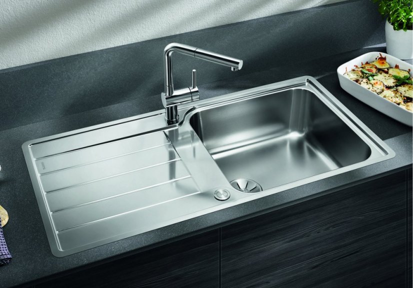 Blanco CLASSIMO XL 6 S-IF InFino nerez kartáčovaný oboustr. prov. s exc. PushControl