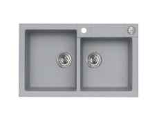 Alveus ROCK 90 G- 81 beton (780x480mm)+ pop- up sifon F