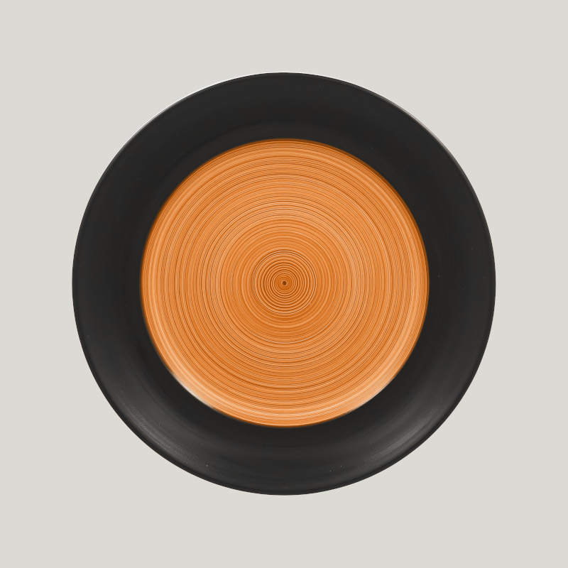 RAK Porcelain RAK Trinidad talíř mělký pr. 27 cm, oranžový | RAK-TRCLFP27BC RAK Porcelain RAK Trinidad talíř mělký pr. 27 cm, oranžový | RAK-TRCLFP27BC