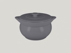 RAK Porcelain RAK Chef's Fusion terina na polévku s víkem 115 cl, šedá | RAK-CFST15GY