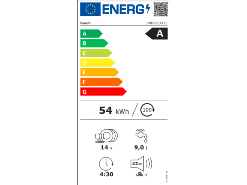 Vestavná myčka nádobí Bosch SMD6ECX12E