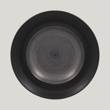 RAK Porcelain RAK Trinidad talíř hluboký s hranou pr. 30 cm, šedý | RAK-TRCLDP30BG