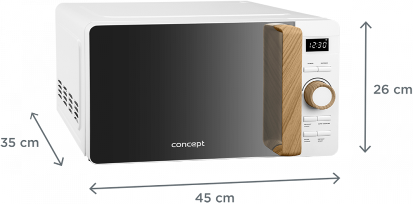 Mikrovlnná trouba Concept MT4420wh