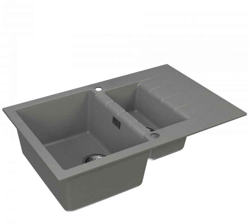 Alveus CADIT 70 beton 81 + pop up sifon 790x500x200 mm