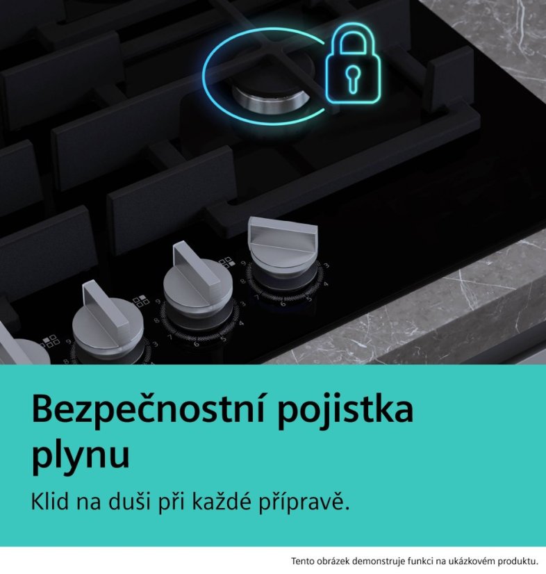 Plynová varná deska Siemens ER6A6PH40