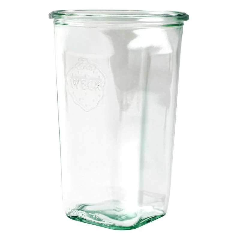 Zavařovací sklenice WECK Quadro 795 ml, set 6 ks Zavařovací sklenice WECK Quadro 795 ml, set 6 ks