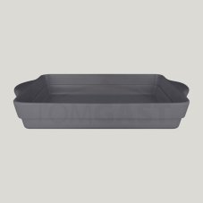 RAK Porcelain RAK Chef's Fusion pekáč obdélníkový 32 × 22 cm, šedý | RAK-CFRT32GYBD