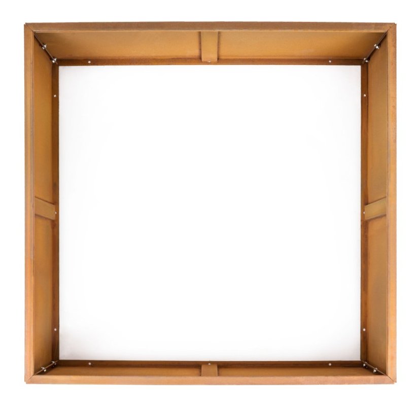 Vyvýšený záhon G21 102 x 32 x 102 cm, Corten