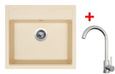 Sinks SOLO 560 Sahara + ARCO celonerezová