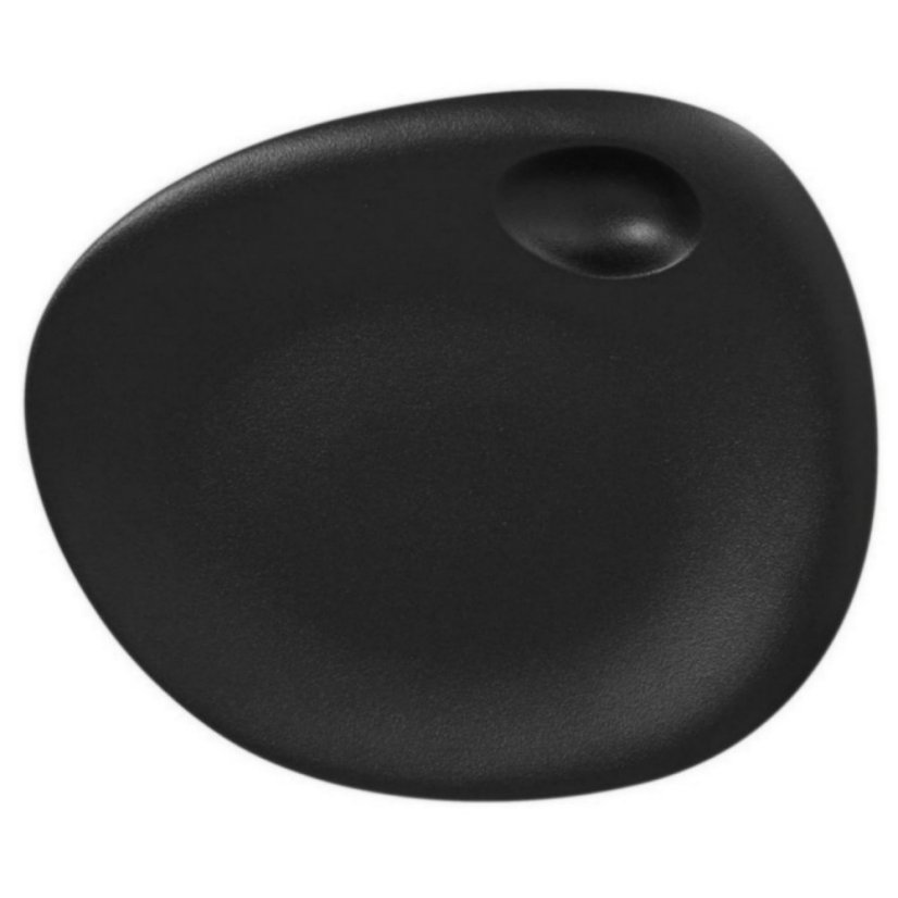 RAK Porcelain RAK Talíř s důlkem 31 × 26,5 cm, černá | RAK-NFNBFP31BK RAK Porcelain RAK Talíř s důlkem 31 × 26,5 cm, černá | RAK-NFNBFP31BK
