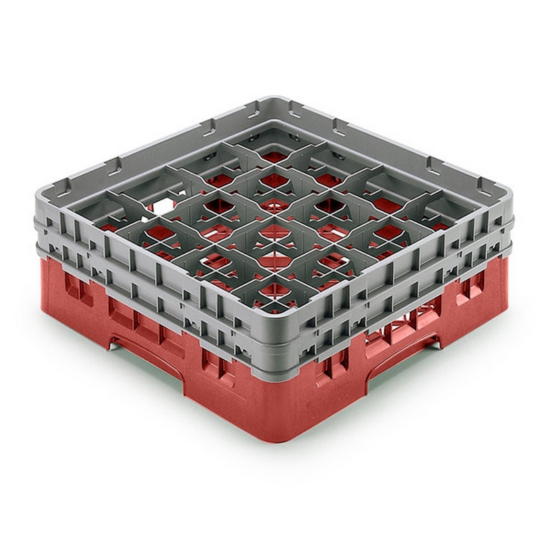 Cambro Koš Camrack 16 pozic, výška sklenice 25,8 cm - Červená Cambro Koš Camrack 16 pozic, výška sklenice 25,8 cm - Červená