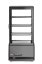 Chlazená skříň displeje, 78 l, Arktic, černá, 230V/170W, 406x452x(H)985mm