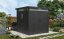 Zahradní domek G21 Atlanta 529 - 230 x 230 cm, slate grey