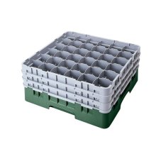 Cambro Koš Camrack 36 pozic, výška sklenice 23,8 cm - Zelená