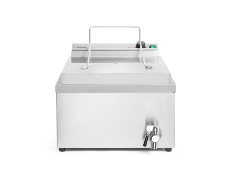 Hluboká fritéza, HENDI, 12L, 230V/3500W, 630x860x(H)438mm
