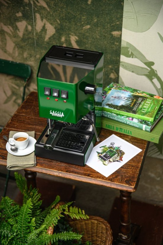 Pákový kávovar Gaggia Classic E24 zelená